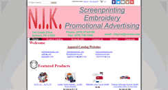 Desktop Screenshot of nikprint.com